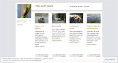 Desktop Screenshot of frogsandfelafels.wordpress.com