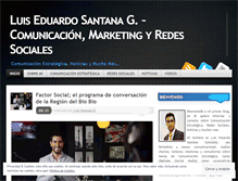 Tablet Screenshot of luissantanag.wordpress.com