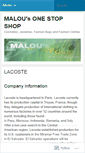 Mobile Screenshot of malou1stopshop.wordpress.com