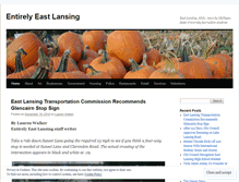 Tablet Screenshot of entirelyel.wordpress.com