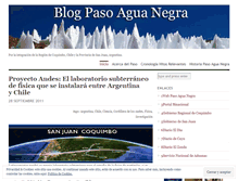 Tablet Screenshot of frentepasoaguanegra.wordpress.com