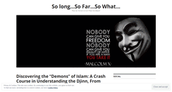 Desktop Screenshot of haram.wordpress.com