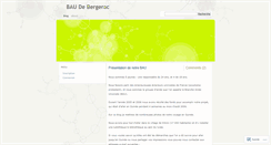 Desktop Screenshot of bau24.wordpress.com