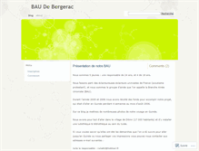 Tablet Screenshot of bau24.wordpress.com