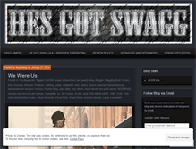 Tablet Screenshot of hegotswag.wordpress.com