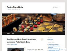 Tablet Screenshot of beritabarubola.wordpress.com