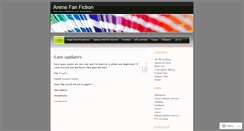 Desktop Screenshot of animefanfic.wordpress.com