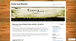 Desktop Screenshot of corbyjar.wordpress.com