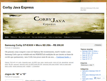 Tablet Screenshot of corbyjar.wordpress.com