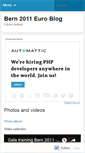 Mobile Screenshot of bern2011.wordpress.com