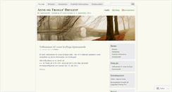 Desktop Screenshot of anneogtroelsbryllup.wordpress.com