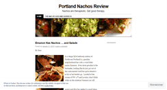 Desktop Screenshot of portlandnachosblog.wordpress.com