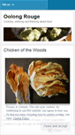 Mobile Screenshot of oolongrouge.wordpress.com