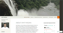 Desktop Screenshot of amitmadan.wordpress.com