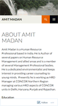 Mobile Screenshot of amitmadan.wordpress.com