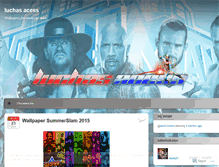Tablet Screenshot of luchasacess.wordpress.com