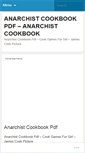 Mobile Screenshot of anarchistcookbookpdfqruc.wordpress.com