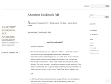 Tablet Screenshot of anarchistcookbookpdfqruc.wordpress.com