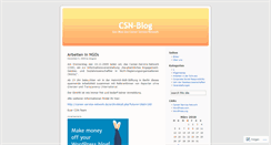 Desktop Screenshot of blogcsn.wordpress.com