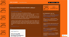 Desktop Screenshot of aparteonline.wordpress.com