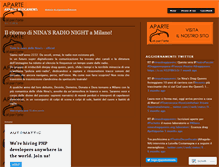 Tablet Screenshot of aparteonline.wordpress.com