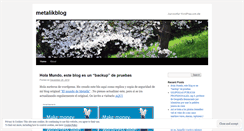 Desktop Screenshot of metalikblog.wordpress.com
