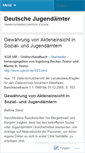 Mobile Screenshot of jugendamt.wordpress.com