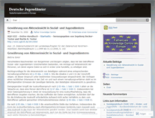 Tablet Screenshot of jugendamt.wordpress.com