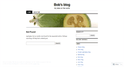 Desktop Screenshot of bobsblognz.wordpress.com
