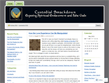 Tablet Screenshot of custodialsmackdown.wordpress.com