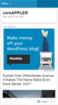 Mobile Screenshot of coreappler.wordpress.com