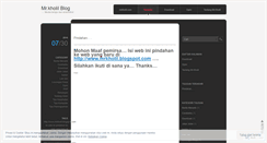 Desktop Screenshot of mrkholil.wordpress.com