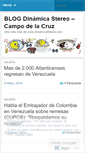Mobile Screenshot of dinamicastereo.wordpress.com