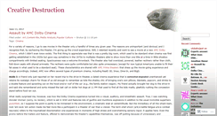 Desktop Screenshot of creativedestruction.wordpress.com