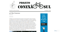 Desktop Screenshot of conexaosul2010.wordpress.com