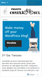 Mobile Screenshot of conexaosul2010.wordpress.com