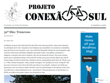 Tablet Screenshot of conexaosul2010.wordpress.com