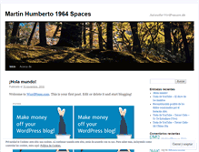Tablet Screenshot of martinhrdzg.wordpress.com
