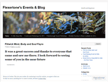 Tablet Screenshot of flexertonejb.wordpress.com