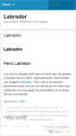 Mobile Screenshot of ellabrador.wordpress.com