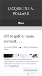 Mobile Screenshot of japollard.wordpress.com