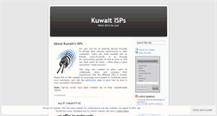 Desktop Screenshot of kuwaitisps.wordpress.com