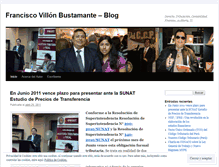 Tablet Screenshot of franciscovillon.wordpress.com