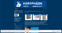 Desktop Screenshot of koryphaen.wordpress.com