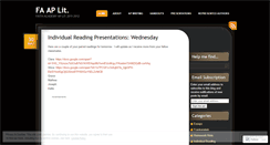 Desktop Screenshot of faaplit.wordpress.com