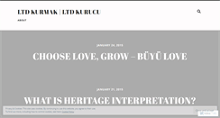 Desktop Screenshot of ltdkurmak.wordpress.com