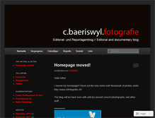 Tablet Screenshot of cbfotografieeditorial.wordpress.com