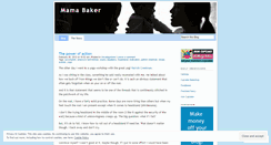 Desktop Screenshot of mamabaker.wordpress.com