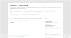 Desktop Screenshot of dinglefood.wordpress.com