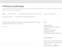 Tablet Screenshot of dinglefood.wordpress.com